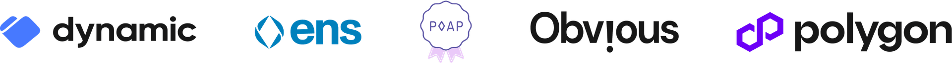 Logos of web3 companies that use NameStone